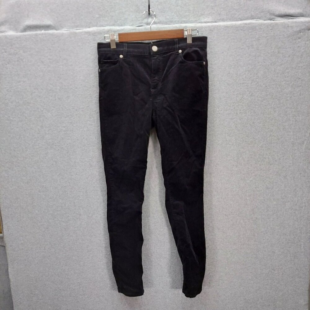 LOFT‎ Ann Taylor Women's Modern Skinny Corduroy Pants-Black-Soft- Size 6